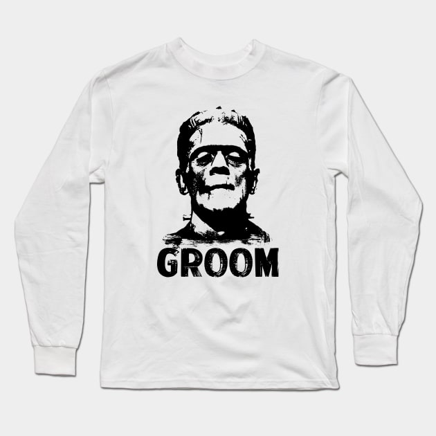 FRANKENSTEIN - Groom Bride couples tee - 2.0 Long Sleeve T-Shirt by KERZILLA